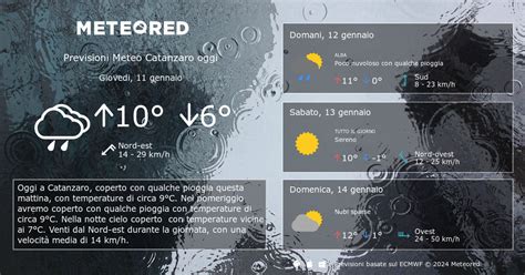 Meteo Catanzaro